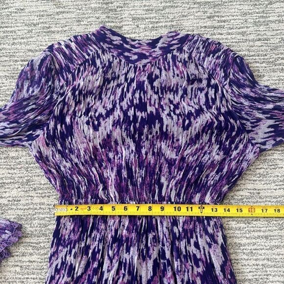 NWT Hemant & Nandita Anum Mini Dress Purple Large - Picture 11 of 16